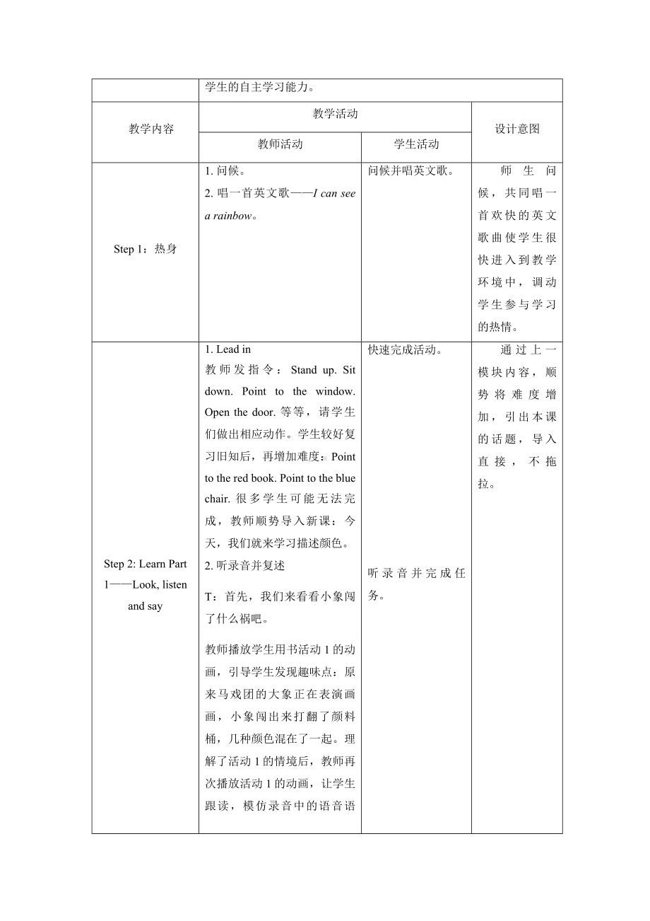 外研版《英语》（新标准）（一年级起点）一年级上册M4教学设计.docx_第3页