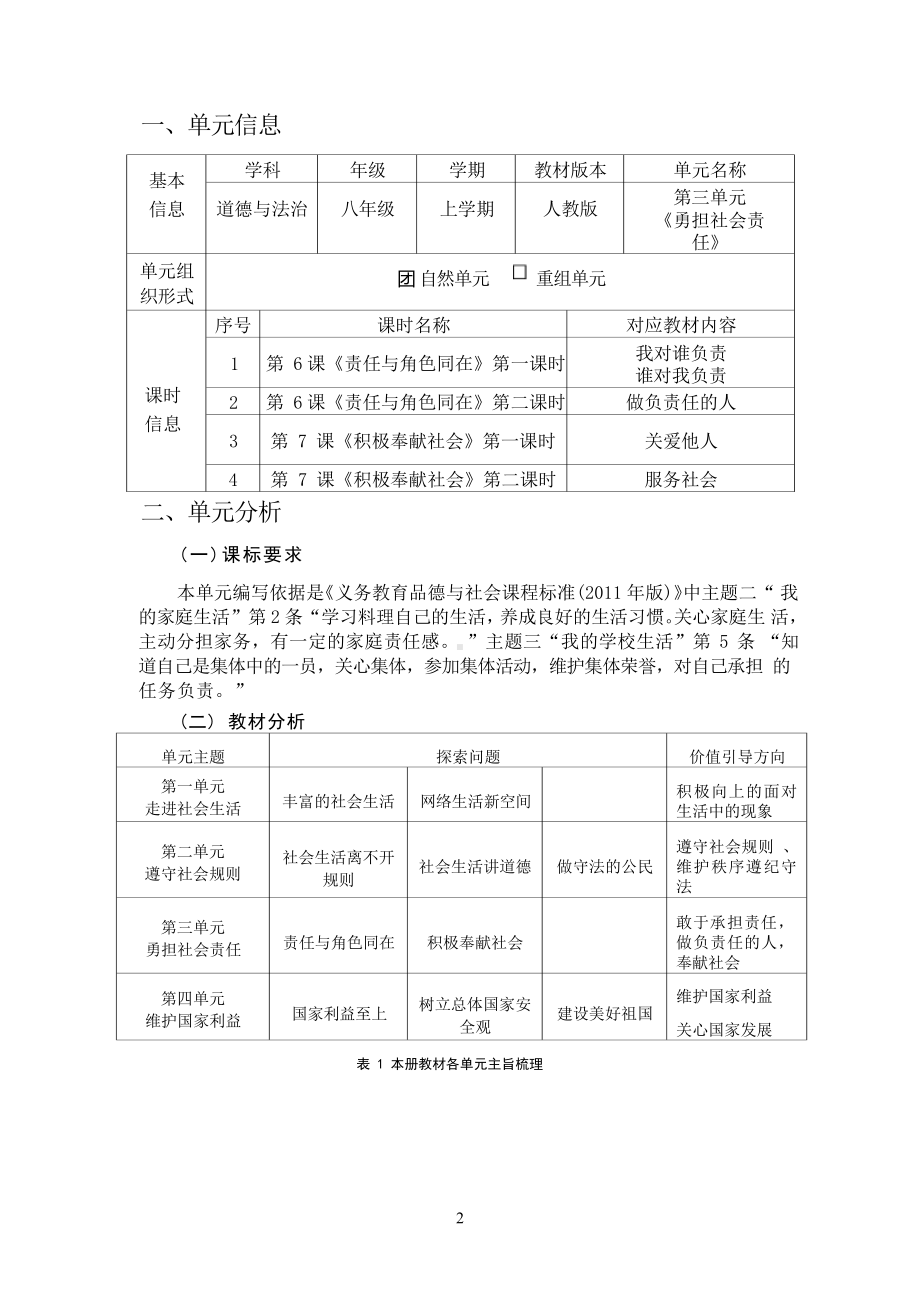 [信息技术2.0微能力]：中学八年级道德与法治上（第三单元）责任与角色同在-中小学作业设计大赛获奖优秀作品-《义务教育道德与法治课程标准（2022年版）》.pdf_第2页