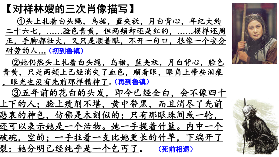 12 祝福 第二课时ppt课件-统编版高中语文必修下册.pptx_第3页