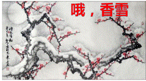 3.2《哦香雪》ppt课件39张 -统编版高中语文必修上册.pptx