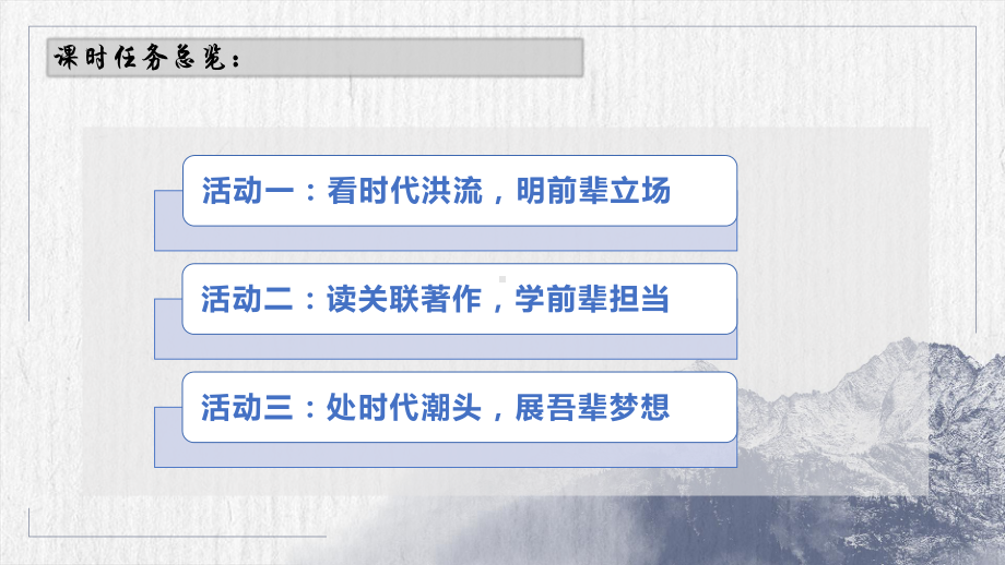 第五单元 向前辈学习践青春使命 主题研读课 ppt课件21张 -统编版高中语文必修下册.pptx_第3页