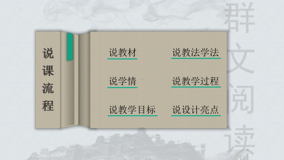 第一单元《群文阅读设计》说课ppt课件24张-统编版高中语文必修下册.pptx_第2页