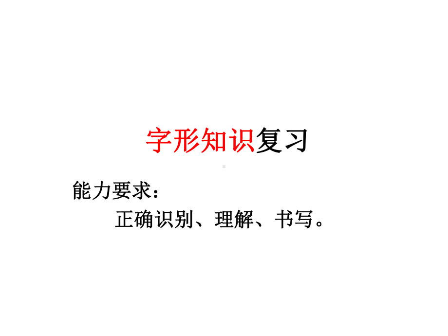 统编版高中语文必修下册字形 ppt课件 .ppt_第1页