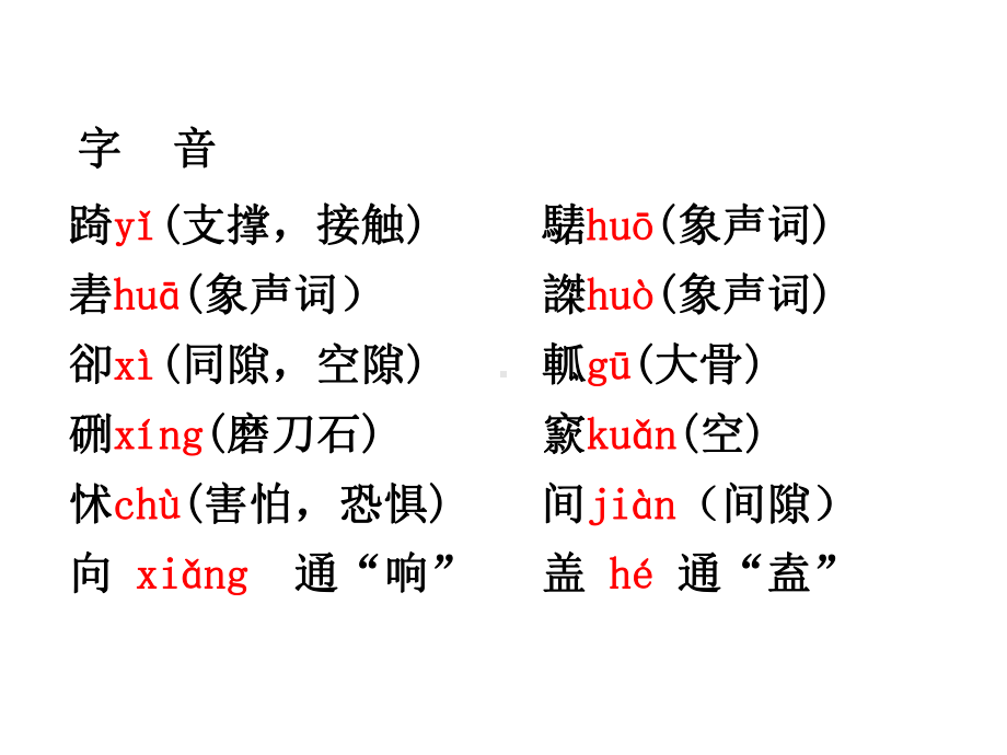 1.3庖丁解牛 ppt课件-统编版高中语文必修下册.pptx_第3页