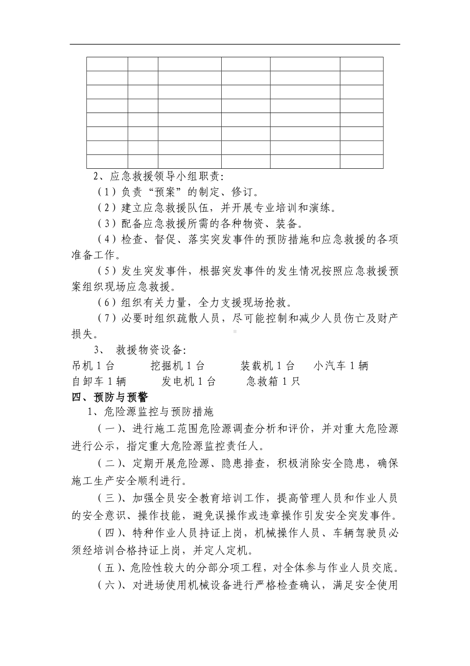 建设施工应急救援预案汇编参考模板范本.doc_第3页