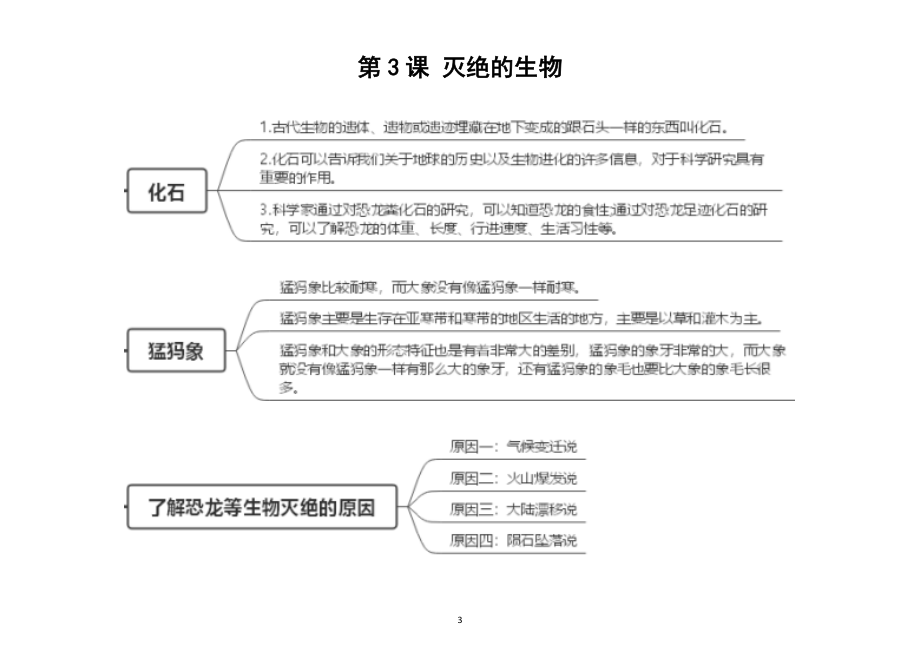 小学科学青岛版六三制六年级上册全册思维导图（分课时编排）（2022秋）.doc_第3页