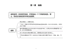 小学科学青岛版六三制六年级上册全册思维导图（分课时编排）（2022秋）.doc