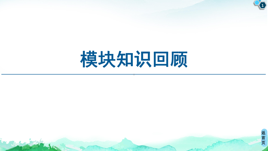 2022新鲁教版（2019）《高中地理》必修第二册模块知识回顾ppt课件.ppt_第1页