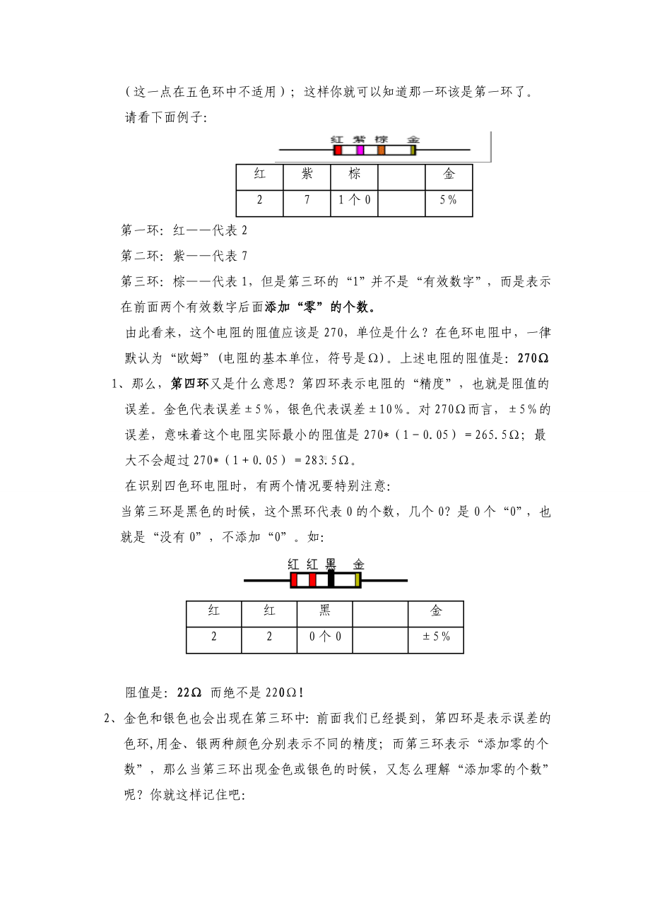 电工基础之电阻的识别.doc_第2页