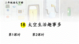 人教部编版二年级下语文18《太空生活趣事多》优质示范课课件.pptx