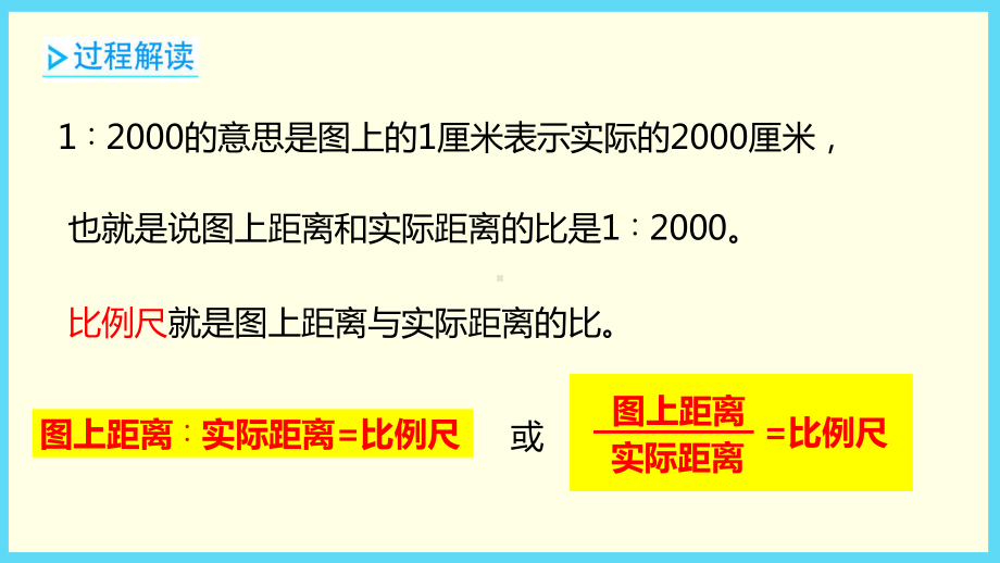 六年级上册数学课件 - 第6单元 2-2比例尺的应用-冀教版 (共12张PPT).pptx_第3页