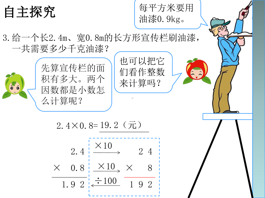 五年级上册数学课件－1.2小数乘小数 ｜人教新课标 (共8张PPT).ppt_第2页