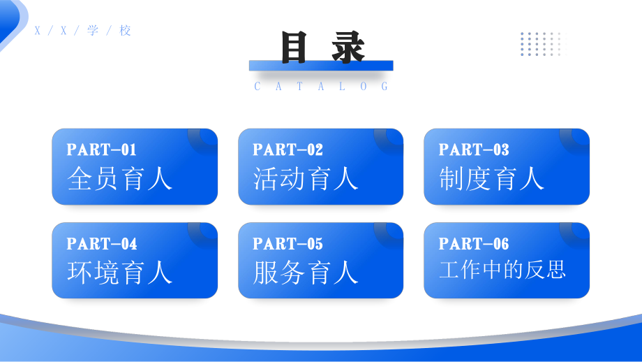 XX学校副校长期末工作总结及反思PPT课件（带内容）.pptx_第3页