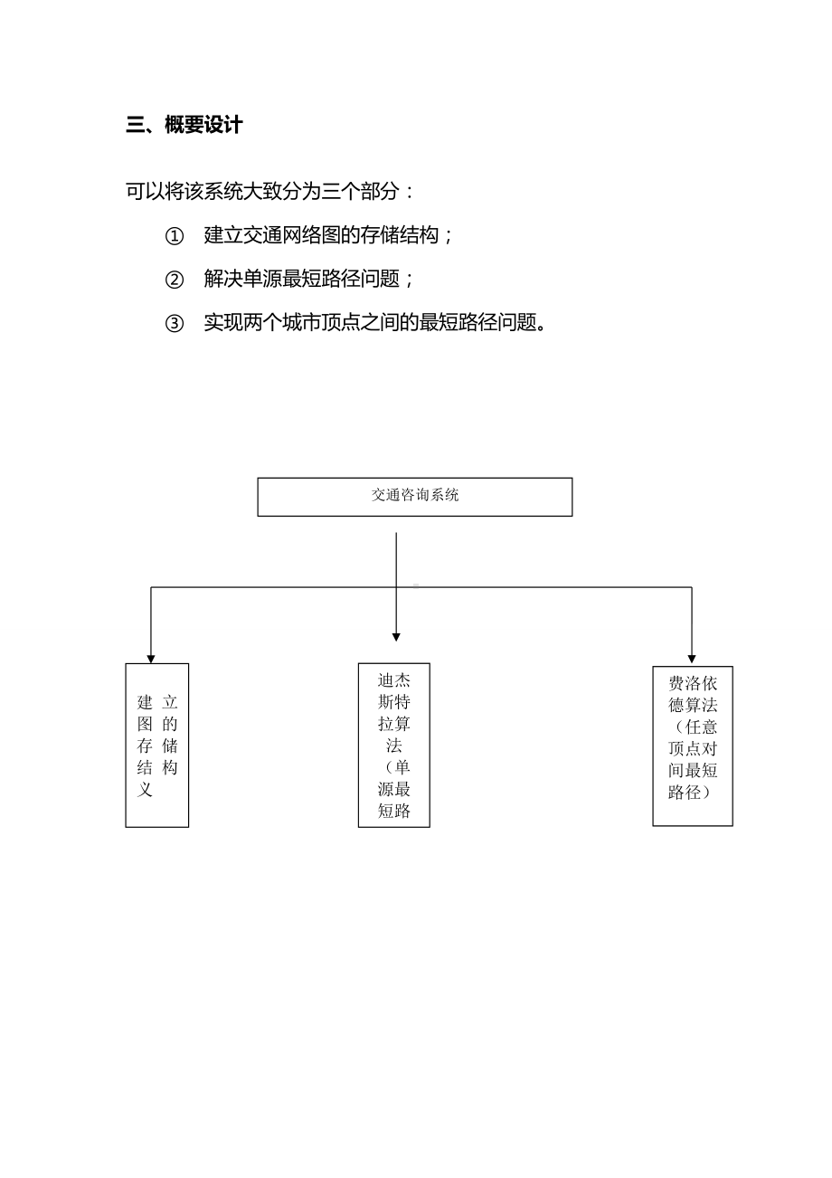 数据结构课程设计最短路径问题实验报告.docx_第3页