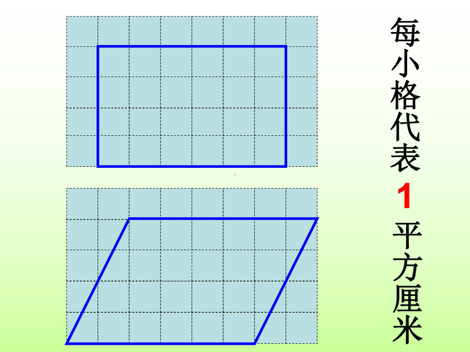 五年级上册数学课件-6.1平行四边形面积 ▎冀教版(共17张PPT).ppt_第2页