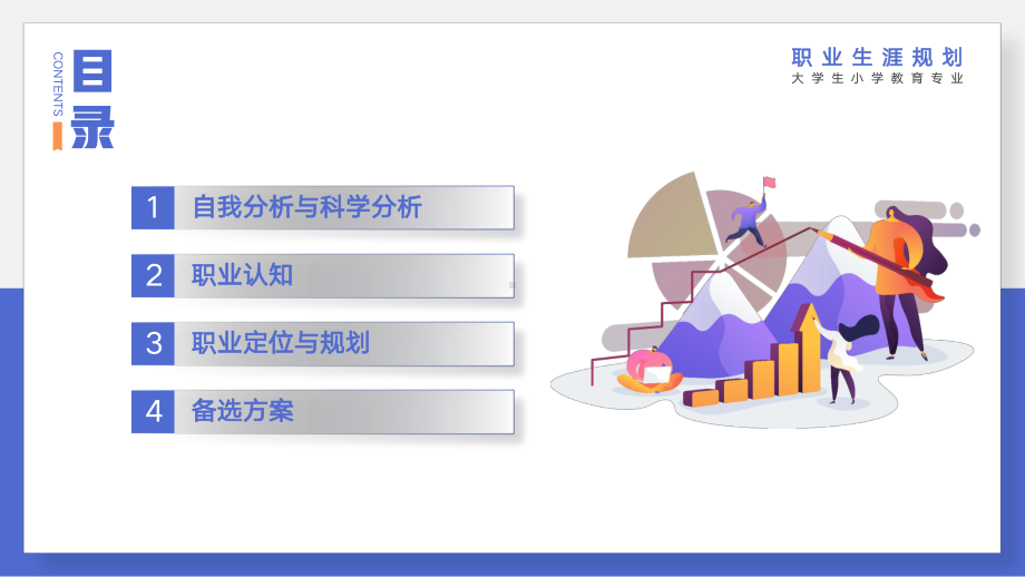 教育专业大学生职业生涯规划PPT模板.pptx_第2页