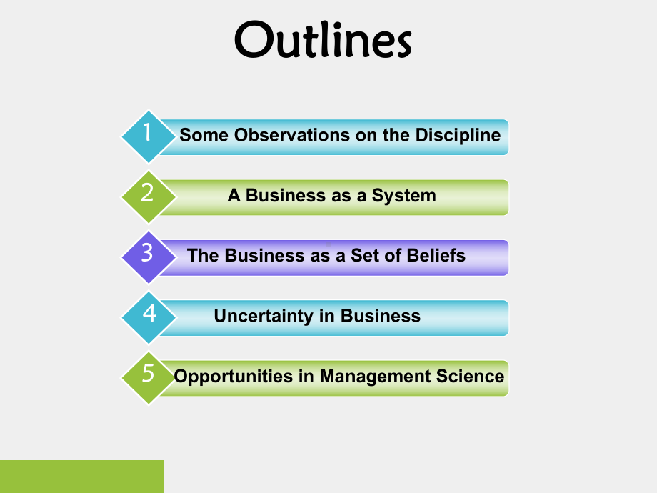 《管理学专业英语教程（第四版下）》课件Unit 1 Characteristics of Management Science.ppt_第1页