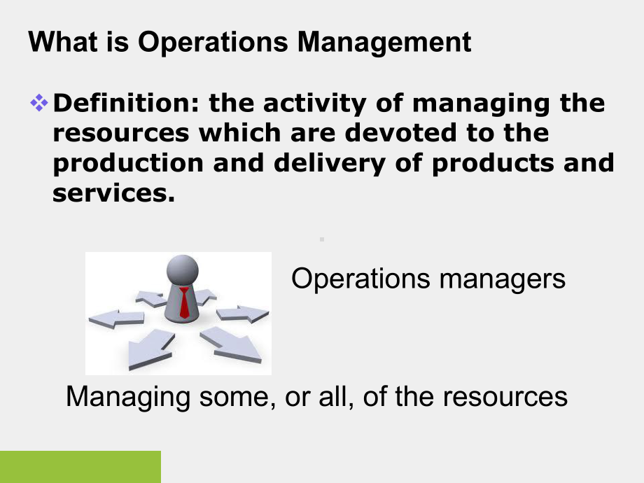 《管理学专业英语教程（第四版下）》课件Unit 2 Operations Management.ppt_第2页