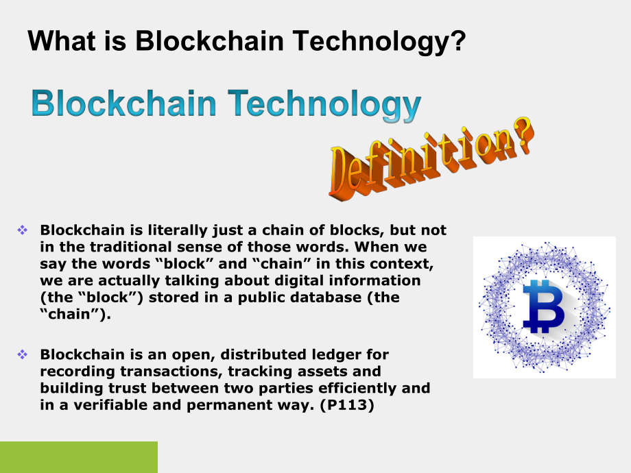 《管理学专业英语教程（第四版下）》课件Unit 7 The Truth about Blockchain.ppt_第3页