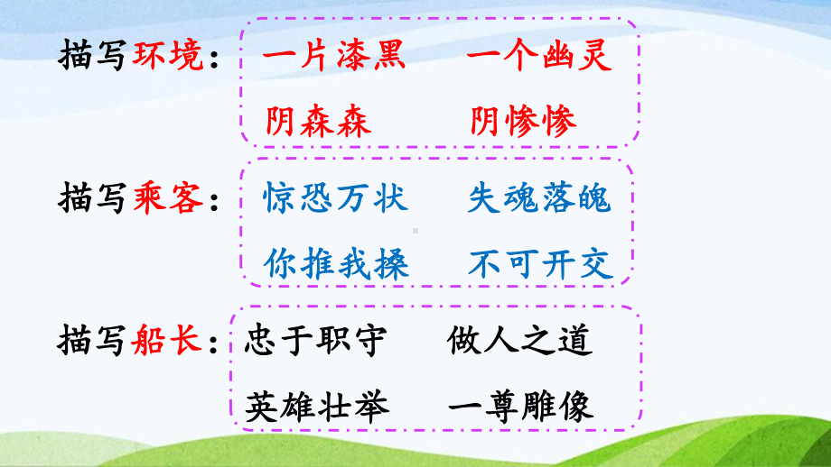 2022-2023部编版语文四年级下册《24“诺曼底号”遇难记第2课时》课件.pptx_第3页