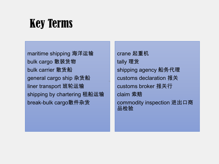 《国际货代英语》课件1.4.pptx_第2页