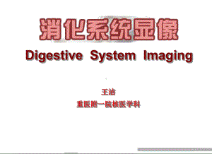 医学精品课件：13.消化系统显像2017-5-14.ppt