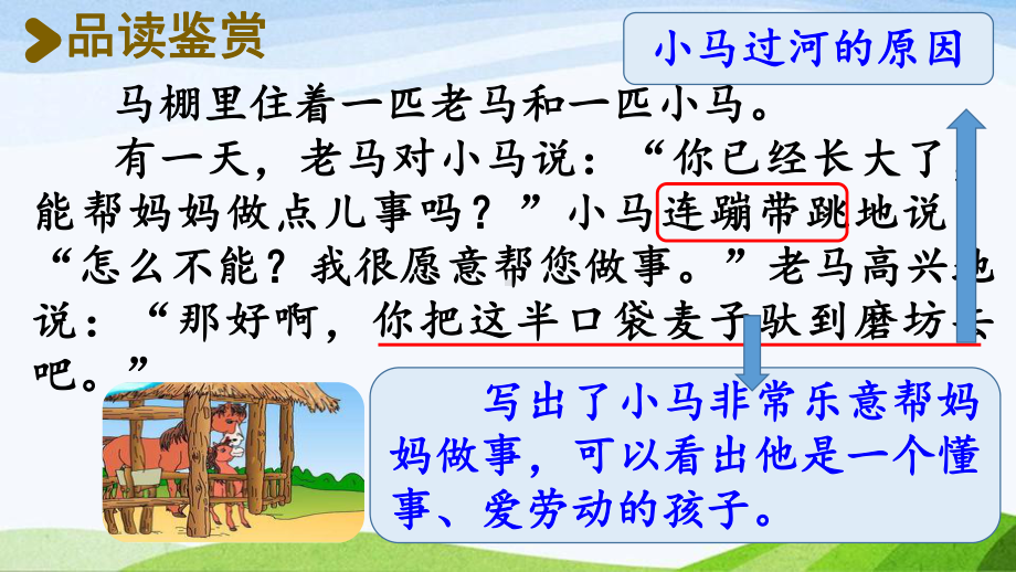 2022-2023部编版语文二年级下册《14小马过河第2课时》.pptx_第3页