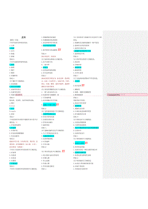 医学精品资料：4.皮科题库 打印.doc