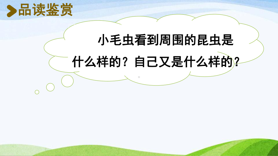 2022-2023部编版语文二年级下册《22小毛虫第2课时》.pptx_第3页