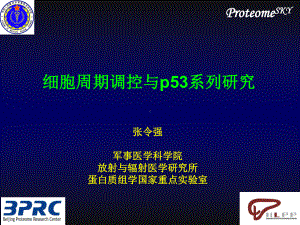 医学精品课件：2011-12-06 张令强研究生课 细胞周期调控与p53系列研究 细胞生物学课.ppt