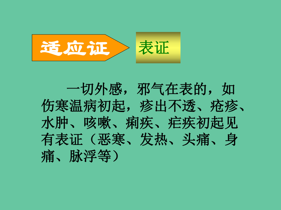 医学精品课件：解表.ppt_第3页