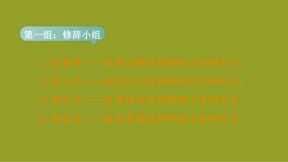 部编版语文四年级下册期末复习- 句子家族才艺秀.pptx_第3页