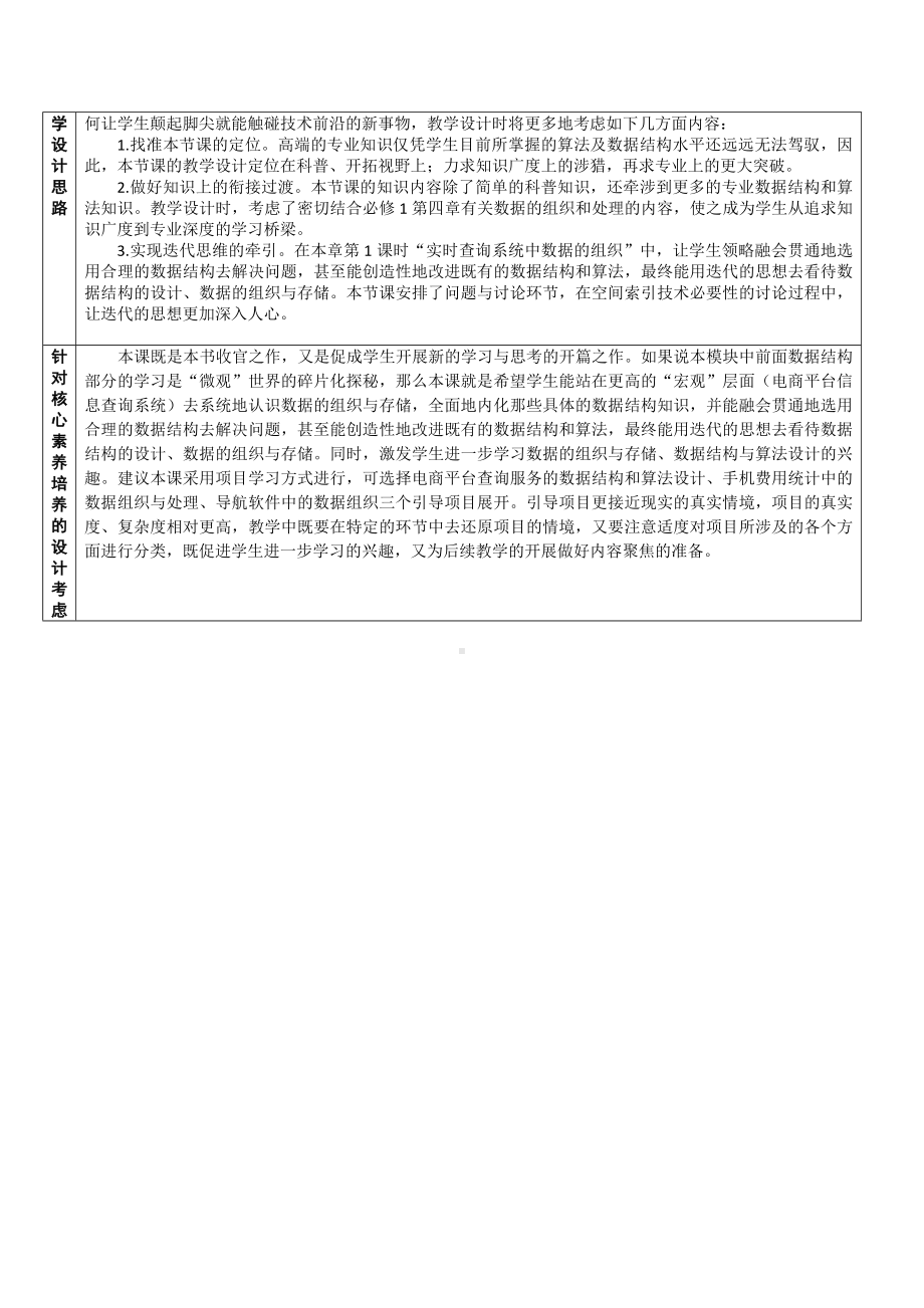 6.2 POI数据的组织与应用 教学设计（表格式）-2023新浙教版《高中信息技术》选择性必修第一册.doc_第3页