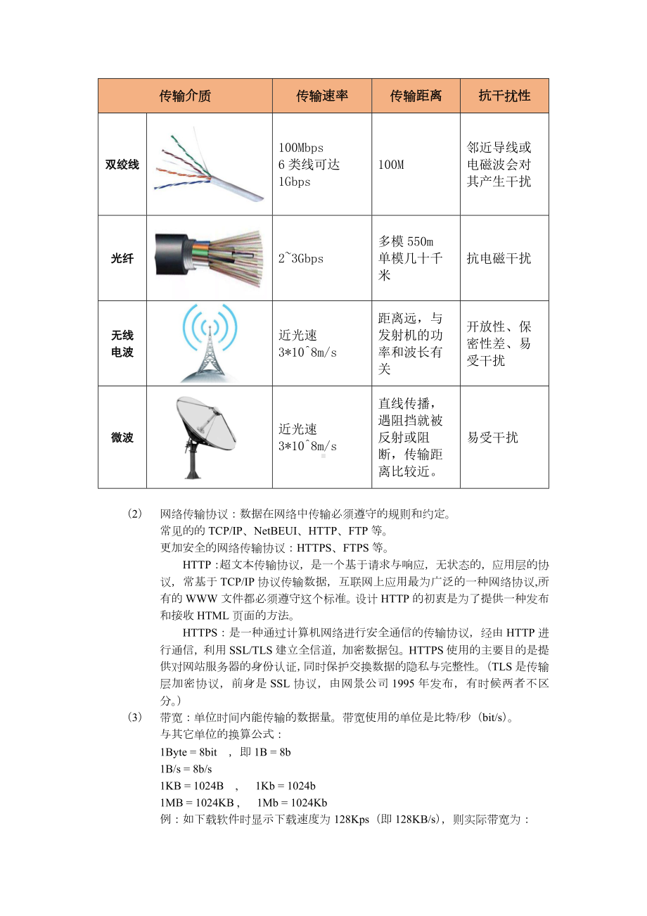 3.2 计算机网络学案+小测试-2023新粤教版《高中信息技术》必修第二册.docx_第2页