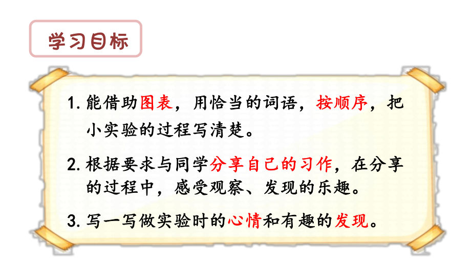 部编版三年级下册语文（教学课件）习作四我做了一项小实验.pptx_第2页