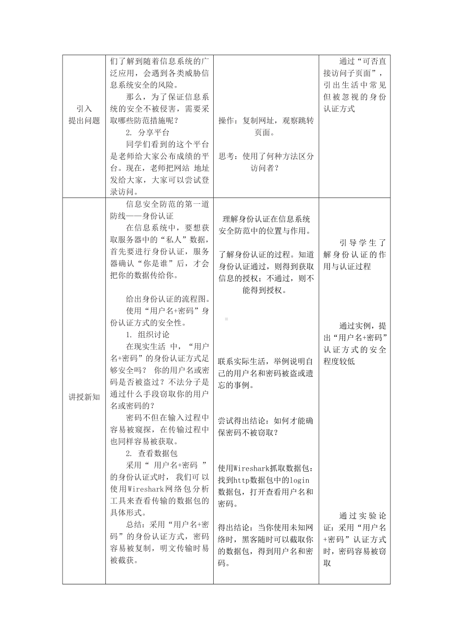 4.1.2 信息系统安全防范 教案-2023新中图版《高中信息技术》必修第二册.doc_第2页