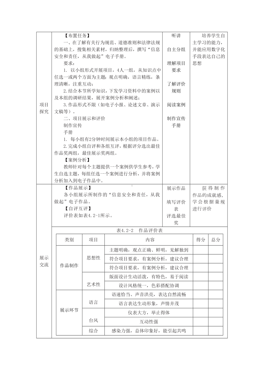 4.2.3+4.2.4 信息社会责任 教案-2023新中图版《高中信息技术》必修第二册.doc_第3页