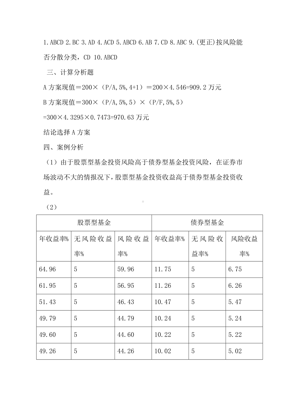 《财务管理》第2版 习题答案.docx_第2页