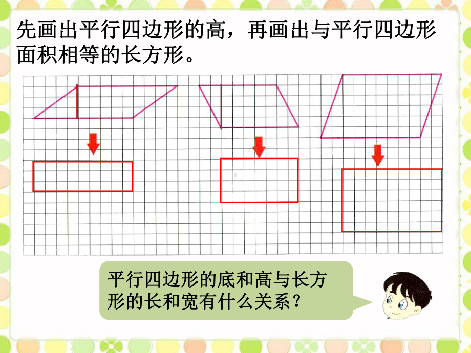 五年级上册数学课件 -第四单元 4.1《平行四边形的面积》课件浙教版 (共9张PPT).ppt_第2页