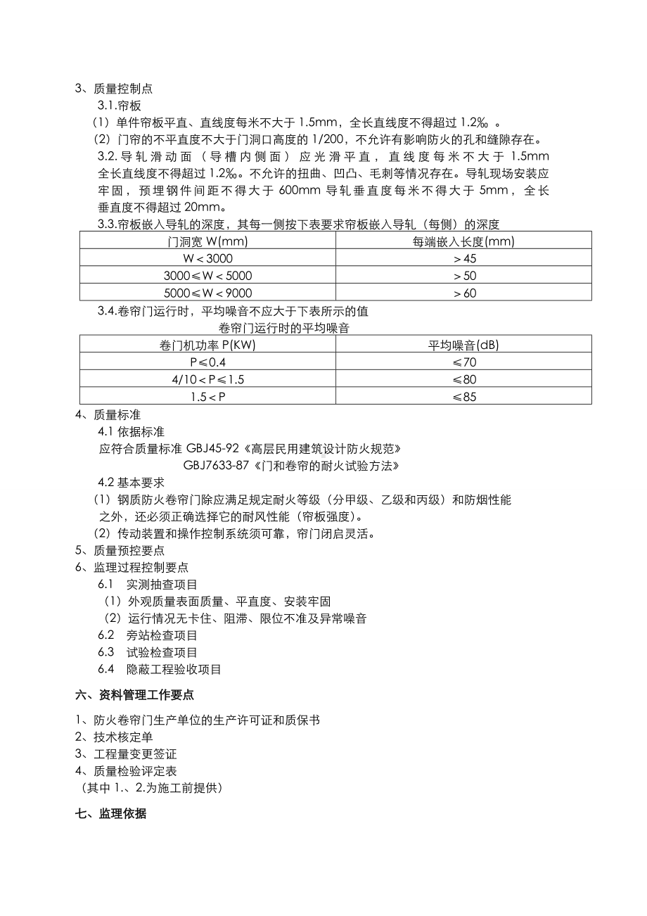 防火卷帘门安装工程监理细则.doc_第2页