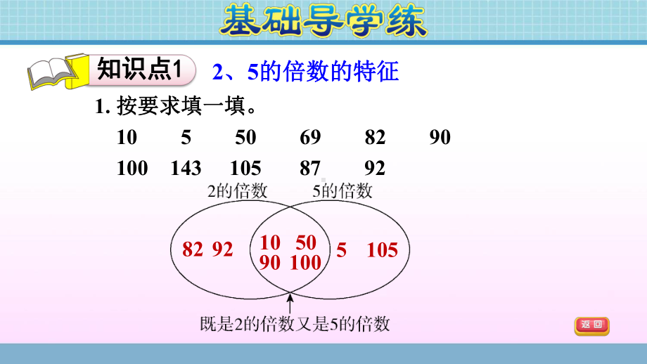 五年级上册数学作业课件第六单元 第2课时　2、5的倍数的特征青岛版(共12张PPT).ppt_第3页