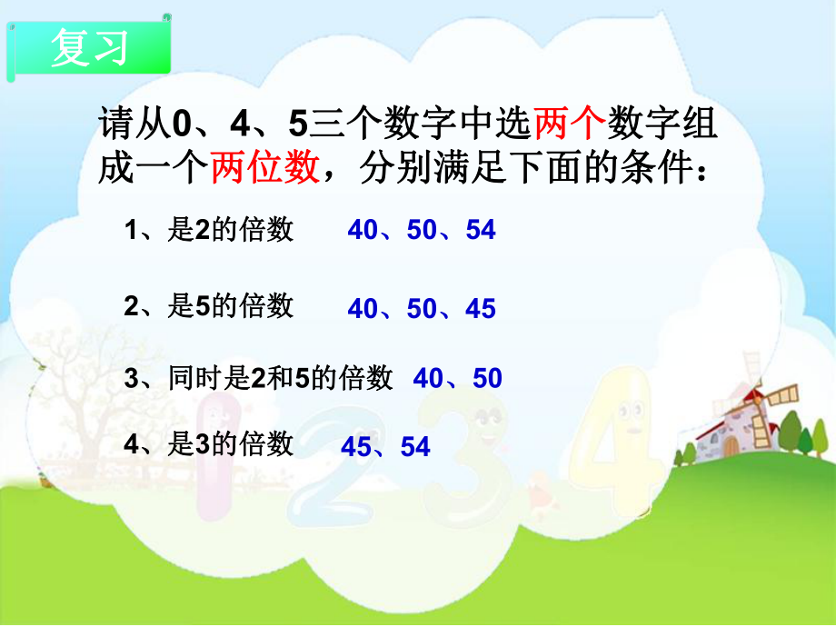 五年级上册数学课件-3.3 3的倍数的特征 ︳北师大版 (共13张PPT).ppt_第1页