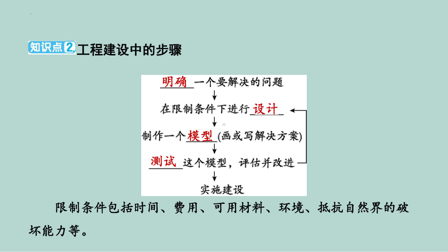 1.2认识工程（练习ppt课件 ） - 2023新教科版六年级下册科学.pptx_第3页