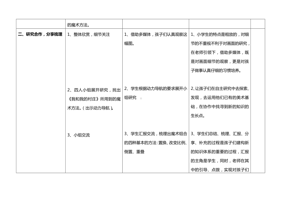 六年级上册美术教案－2图形的魔术组合 ｜人美版.doc_第3页