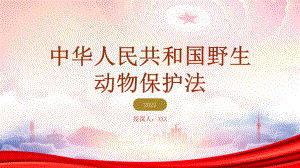 2023实施《中华人民共和国野生动物保护法》全文学习PPT课件（带内容）.pptx