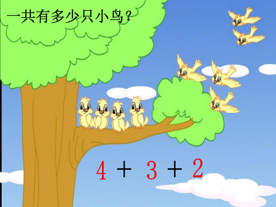 一年级上册数学课件-2.5 连加、连减 ︳西师大版 (共14张PPT).ppt_第3页