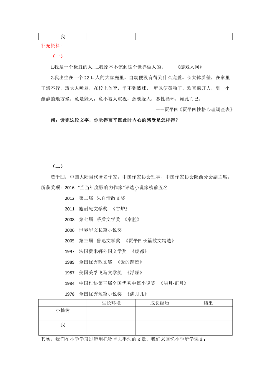 《一棵小桃树》优课创新导学案.pdf_第2页