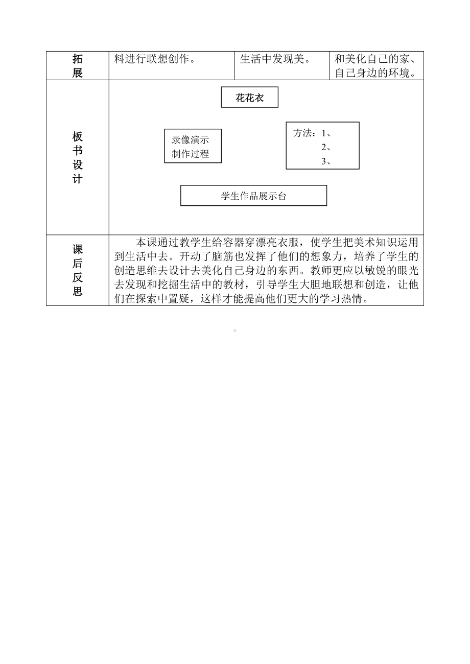 二年级上册美术教案—第6课 花花衣 ▏人教版.doc_第3页