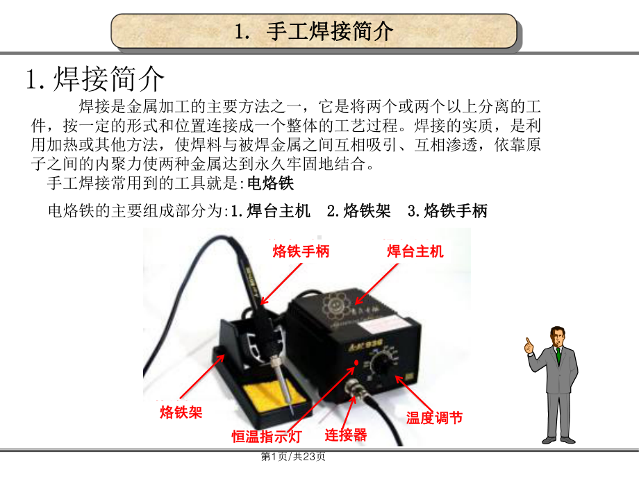 手工焊接技术培训-工程部.ppt_第1页