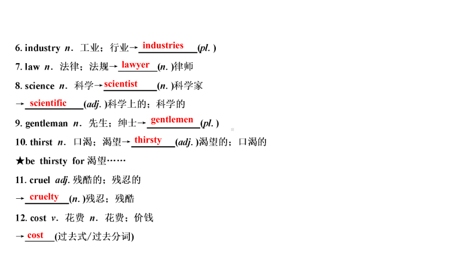 2021年陕西中考英语一轮复习 （ppt课件） 人教版九年级(全)Units 13－14.ppt_第3页